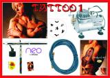 airbrush set TATTOO 1