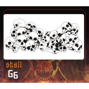 šablona skull G6