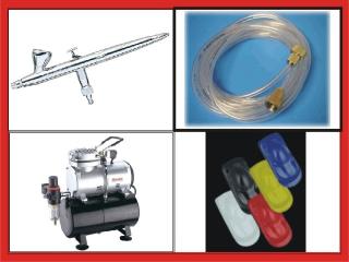 airbrush set Rookie 3