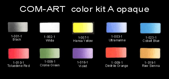 set barev ComArt  kit H Photo Gray