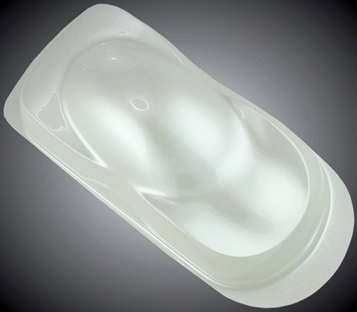 AAC 4331 Metallic White (hrubá) 120 ml 