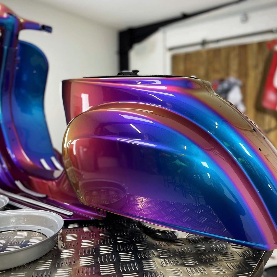 Airbrush Chromacoat Cyan 100 ml