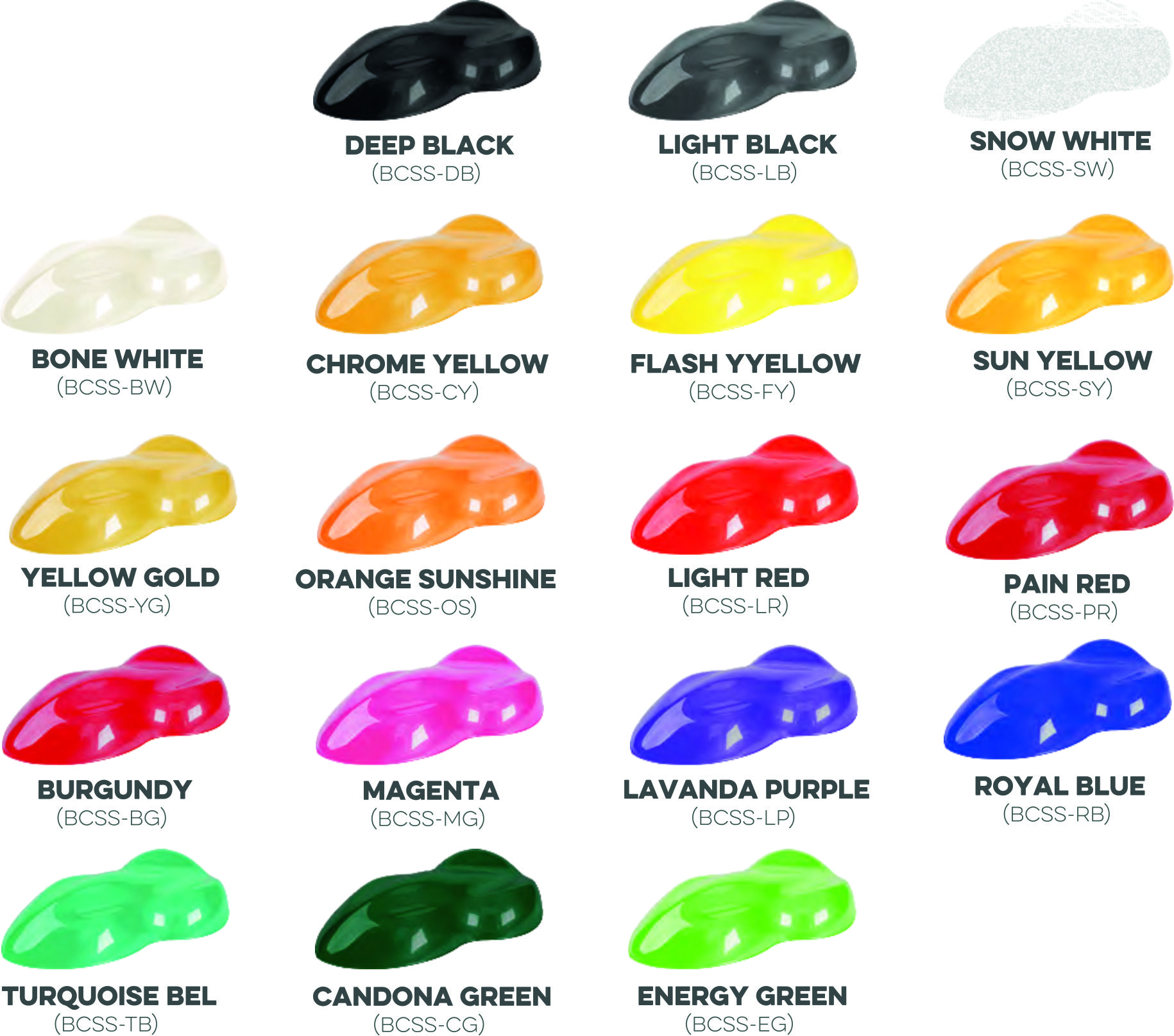 Custom Creative Solid Light Black 150 ml