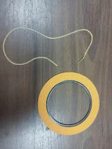 Custom Creative maskovací páska Yellow Rice 9 mm  45 m