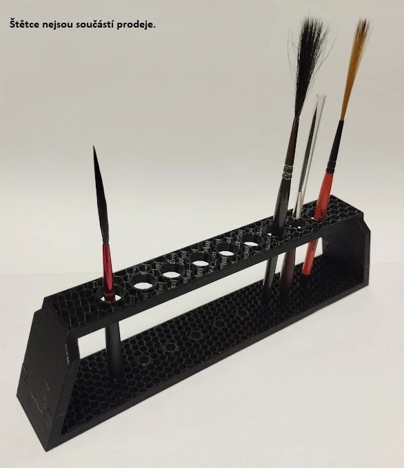 Stojánek pro štětce plastový