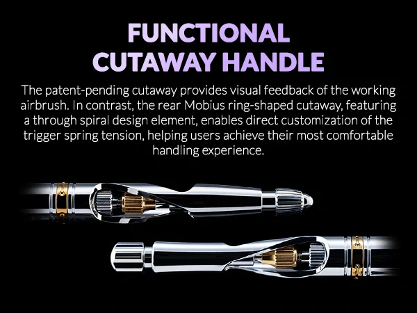 Airbrush pistole Gaahleri Premium Mobius GHPM 0,3 mm