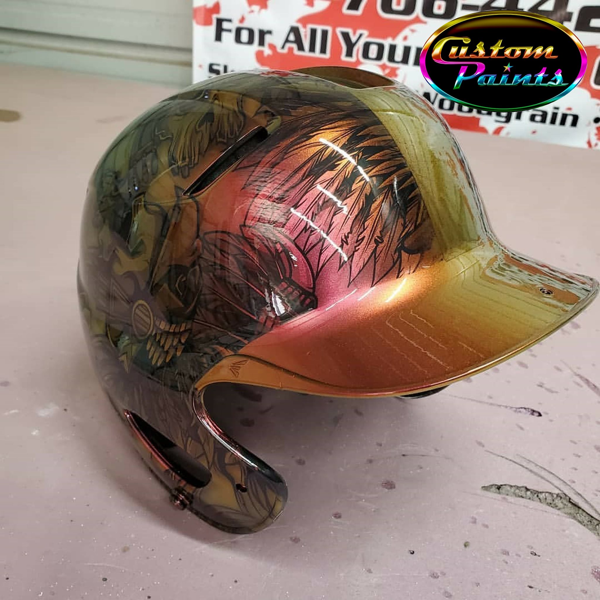 Airbrush Chromacoat Red 100 ml