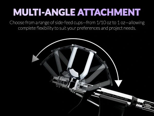 Airbrush pistole Gaahleri Ace GHAC -Swallowtail SD 0,28 + 0,5 mm