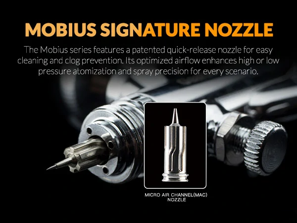 Airbrush pistole Gaahreli Premium GHPM Mobius TG 0,5 mm