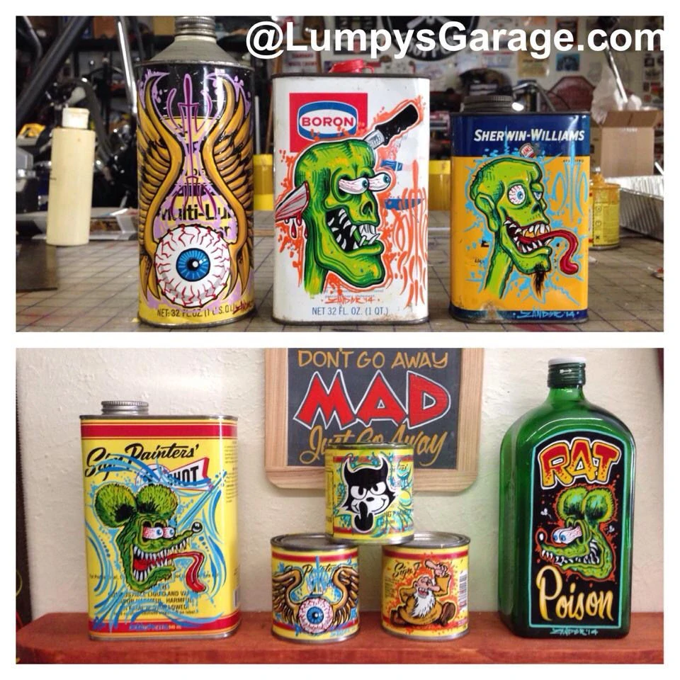 Prázdná plechovka 1 Shot pro vaše umění