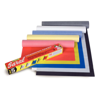 Saral Transfer Paper, přenášecí papír barva černá