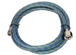 textilní hadice BD 21 1,8m  koncovky 1/4 a 1/8