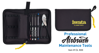 Profesionální nářadí pro servis pistolí Iwata