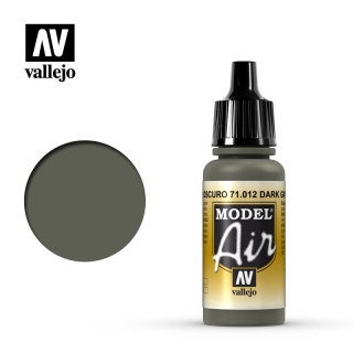 Barva Vallejo Model Air 71012 Dark Green (17ml)