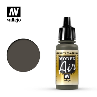 Barva Vallejo Model Air 71020 Green Brown (17ml)