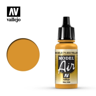 Barva Vallejo Model Air 71033 Yellow Ochre (17ml)