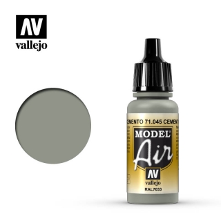 Barva Vallejo Model Air 71045 Cement Grey (17ml)