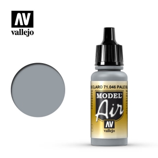 Barva Vallejo Model Air 71046 Pale Blue Grey (17ml)