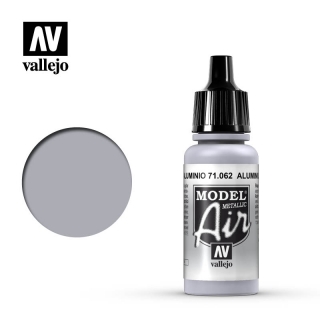 Barva Vallejo Model Air 71062 Aluminium (17ml)
