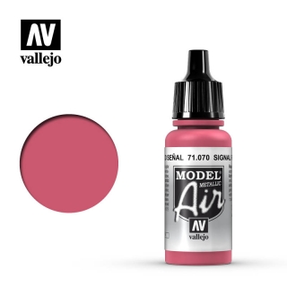 Barva Vallejo Model Air 71070 Signal Red (17ml)