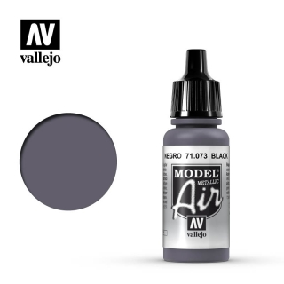 Barva Vallejo Model Air 71073 Black (17ml)
