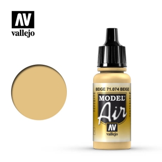 Barva Vallejo Model Air 71074 Beige (17ml)