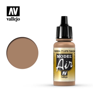 Barva Vallejo Model Air 71079 Tan Earth (17ml)