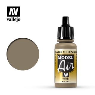Barva Vallejo Model Air 71118 RAL7027 Camuflage Grey (17ml)
