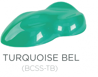 Custom Creative Solid Turquoise Bel 150 ml