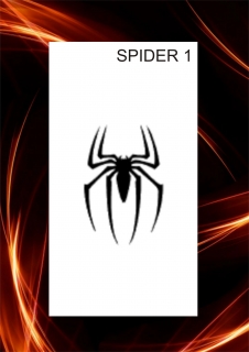samolepící šablona SPIDER 1
