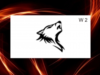 samolepící šablona W 2