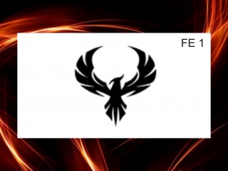 samolepící šablona FE 1