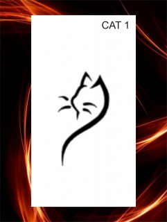 samolepící šablona CAT 1