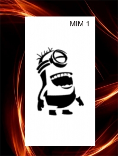samolepící šablona MIM 1