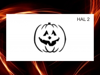 samolepící šablona HAL 2