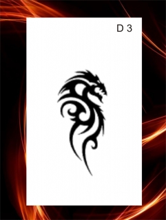 samolepící šablona D 3