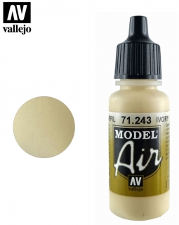 Barva Vallejo Model Air 71243 Light Ivory RAL 1014 (17ml)