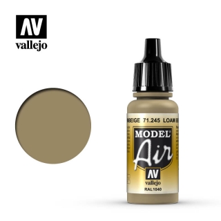 Barva Vallejo Model Air 71245 Loam Beige RAL 1040 (17ml)