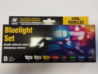 set Vallejo Basic Color Series Bluelight set 8 x 17 ml