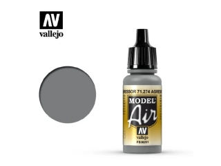 Barva Vallejo Model Air 71274 Agressor Gray (17ml)
