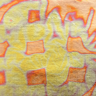 Metál oxid Variable Červený bloček 25 listů 140 x 140 mm